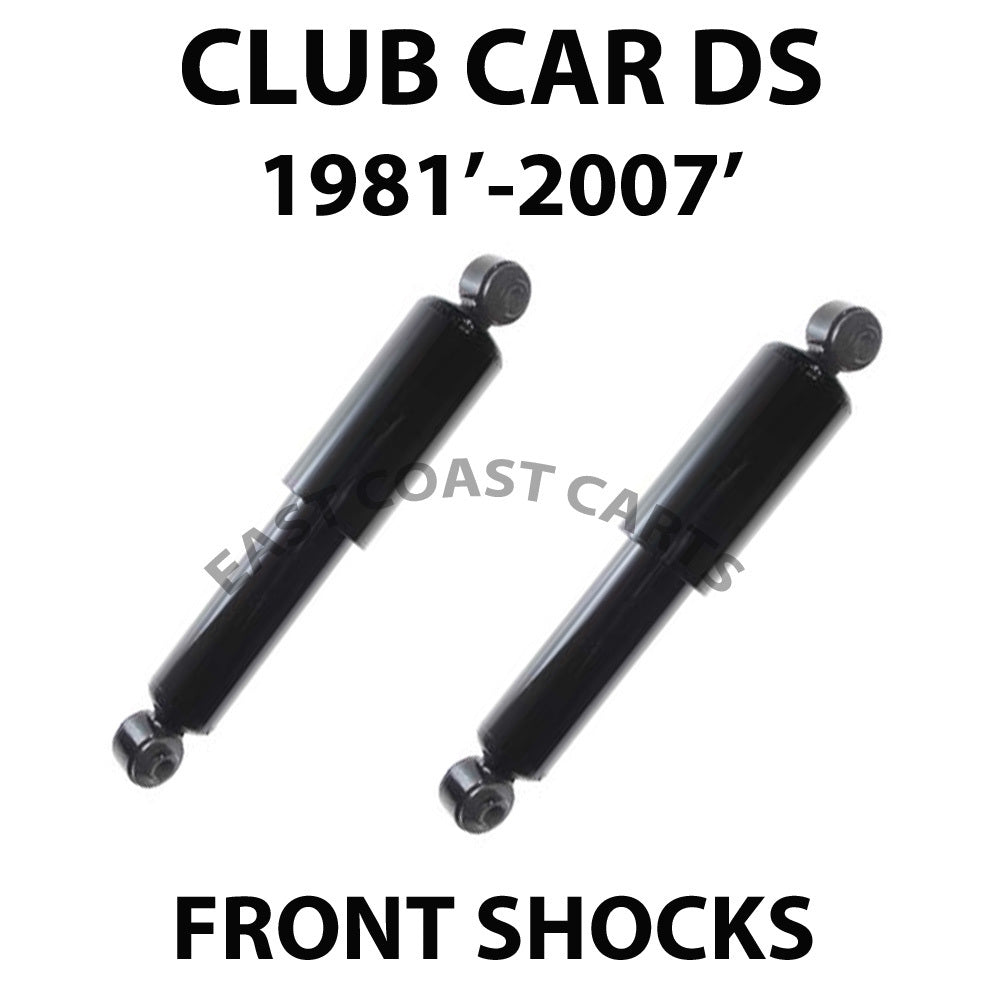 Golf Cart Front Shock Absorbers for Club Car DS 1981+ | Pair Replacement Suspension