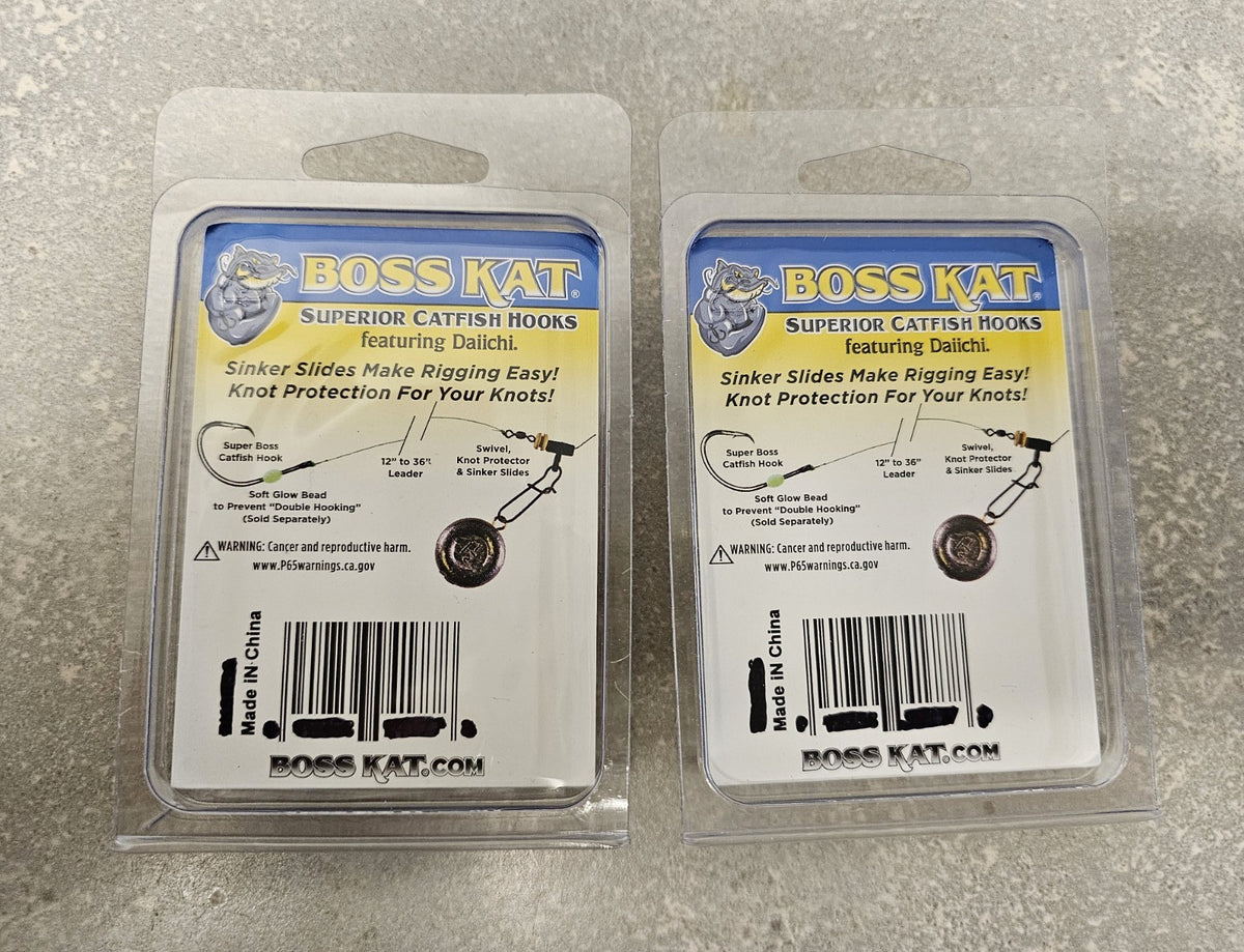 Fishing Sinkers and Knot Protectors Set – 2 Packs with 3 Sinkers & 3 Bumpers Each