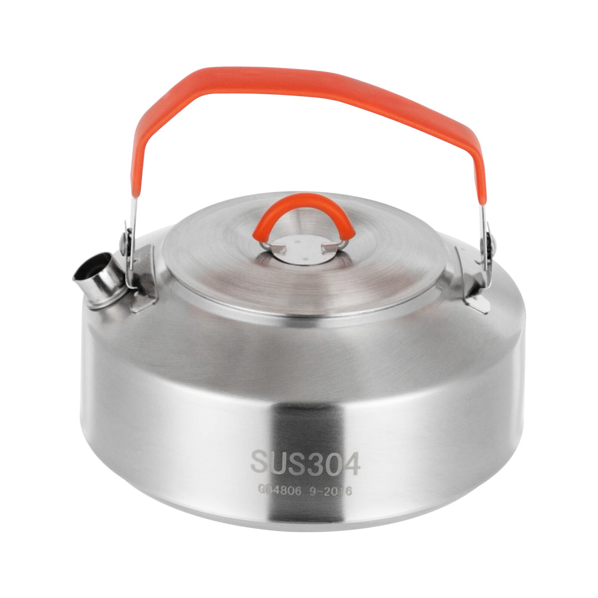 Stainless Steel Camping Kettle — Portable Bushcraft Coffee & Water Boiler