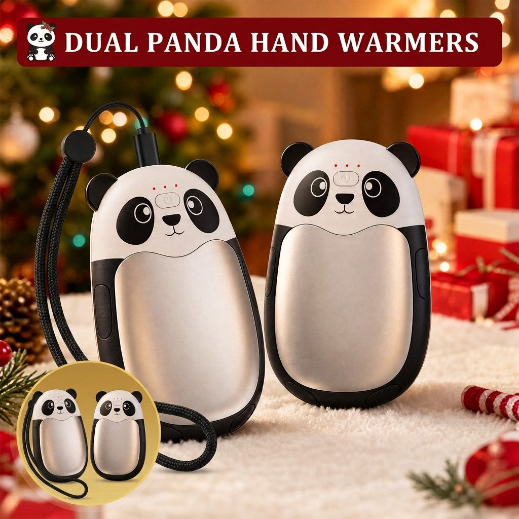 Rechargeable Hand Warmers 4-Pack 2-in-1 Portable Electric Hand Warmer