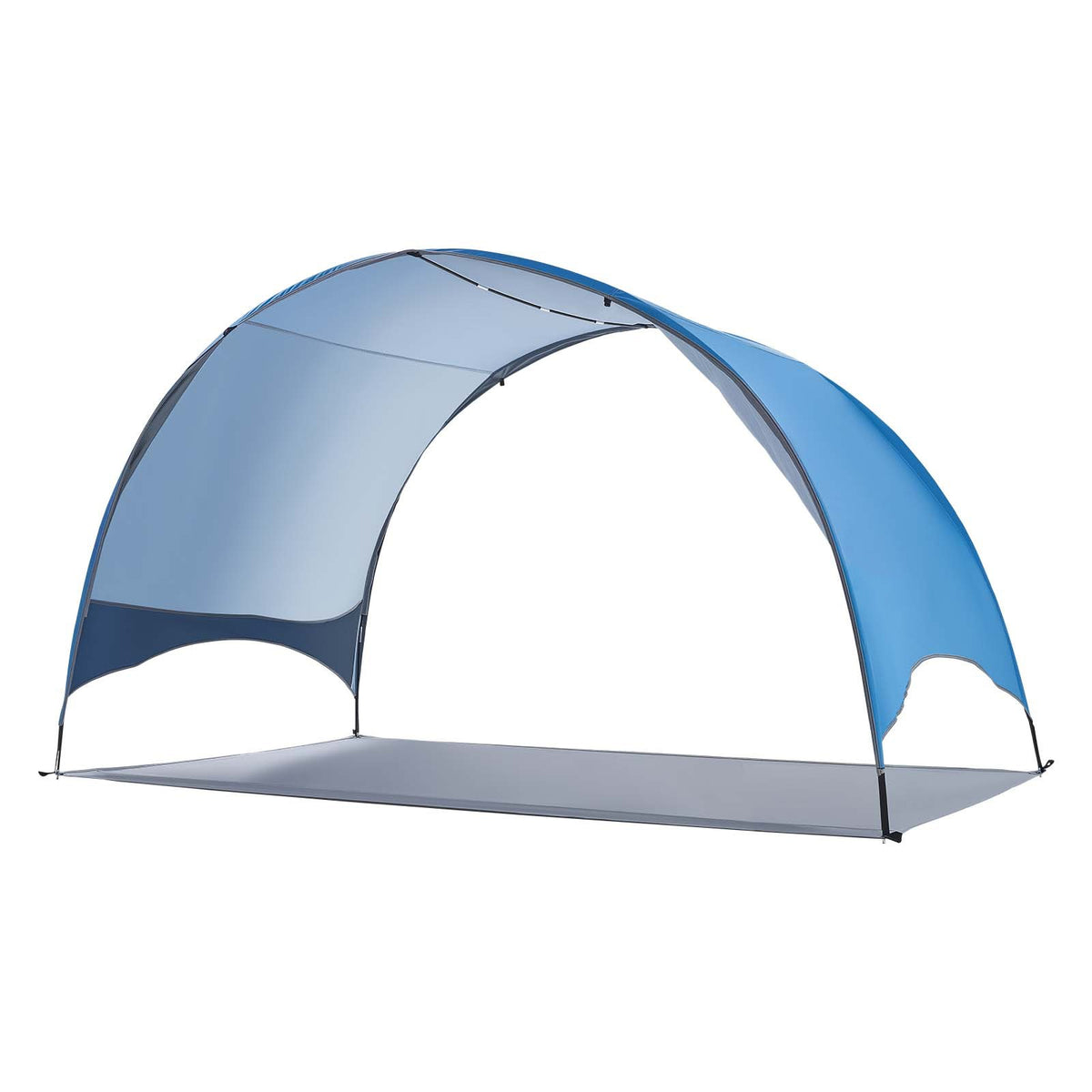 Portable Beach Tent Sun Shelter with UPF 50+ Protection for 4 People