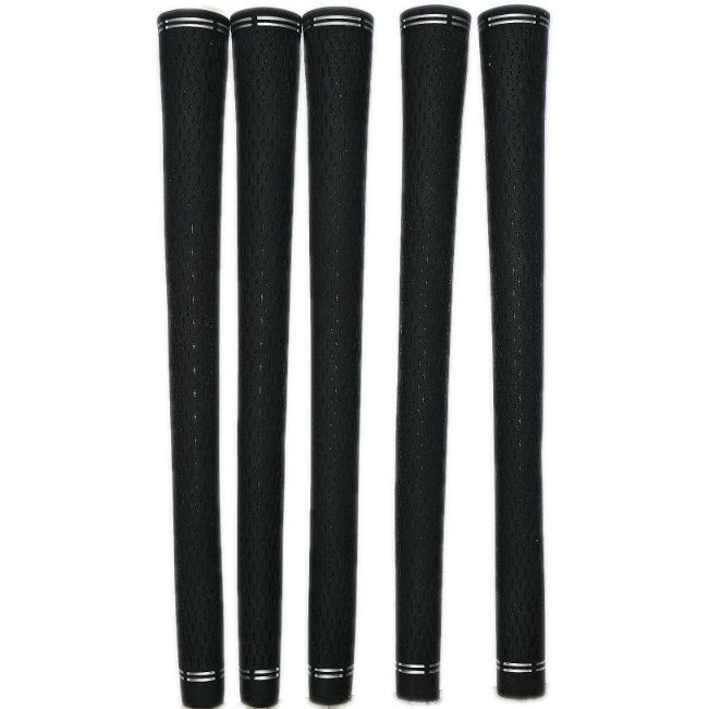 Golf Club Grips - Set of 5 Black Tour 35 Replacement Golf Handles