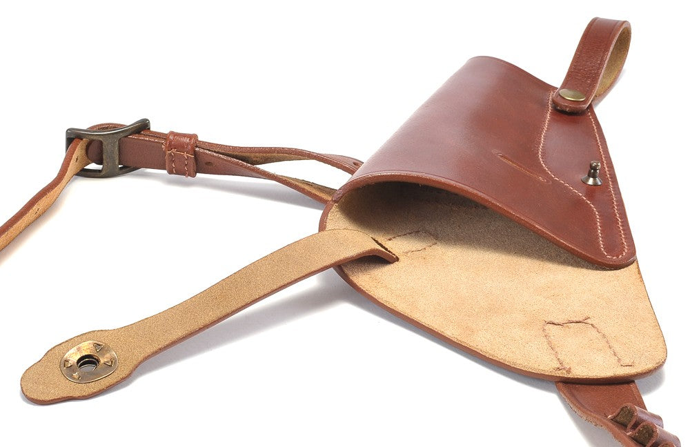 Leather Shoulder Holster Fits Ruger GP100 & Smith Wesson 686 Revolvers