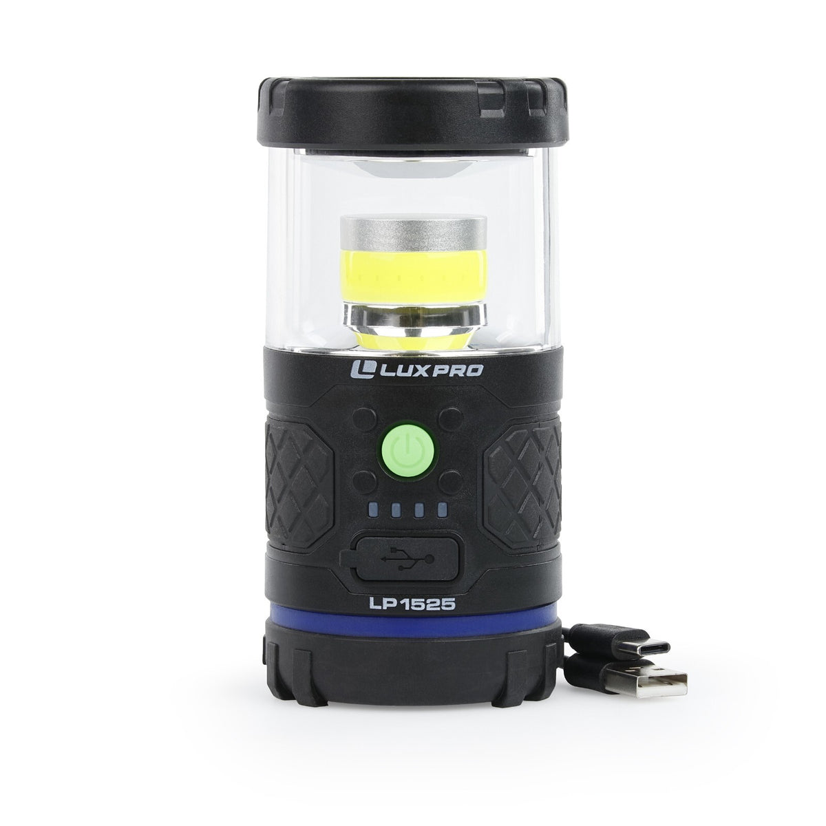 Waterproof Rechargeable LED Camping Lantern with USB-C, Magnetic Base