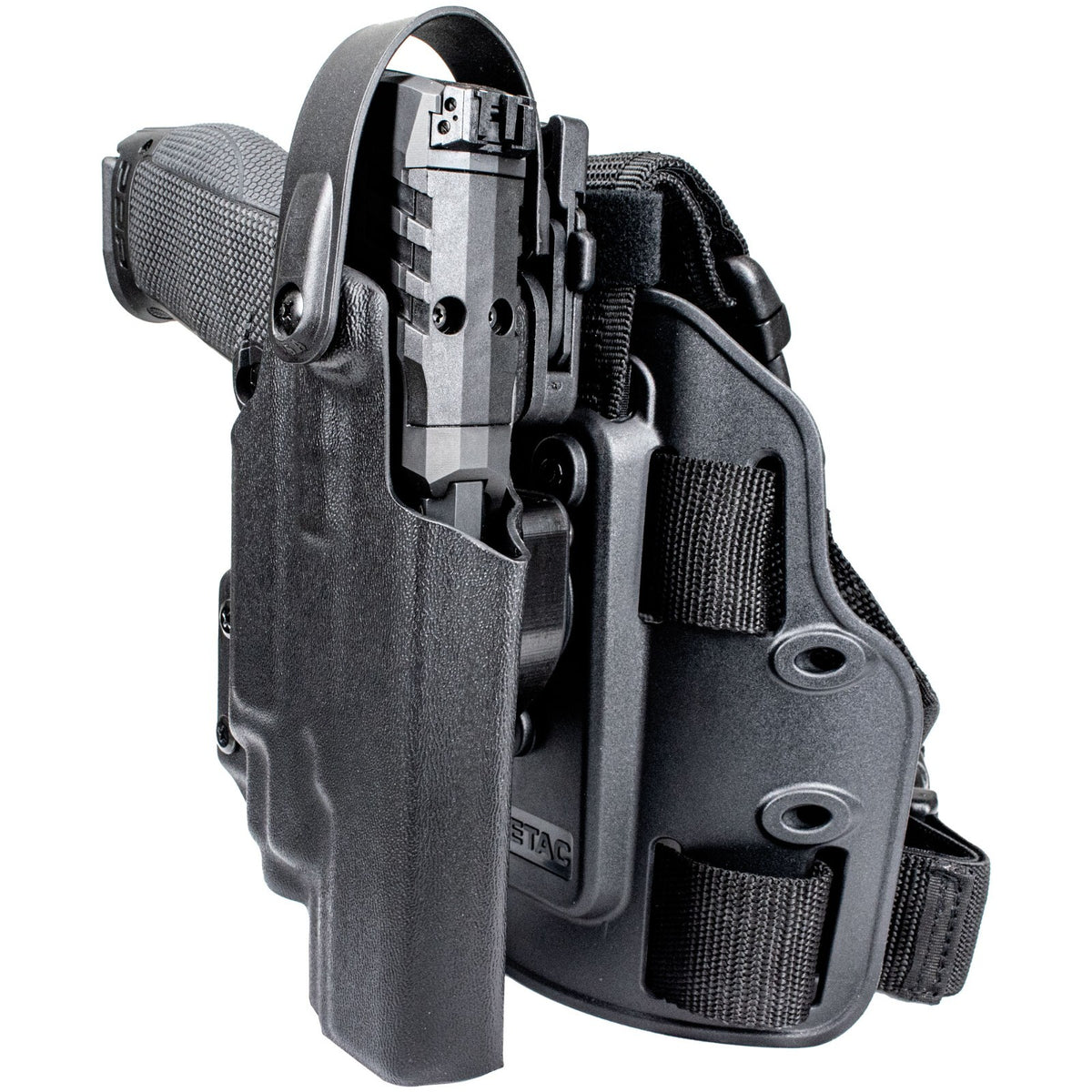 Tactical Drop Leg Holster for Walther PDP 5'' with Streamlight TLR7/8 - Level II