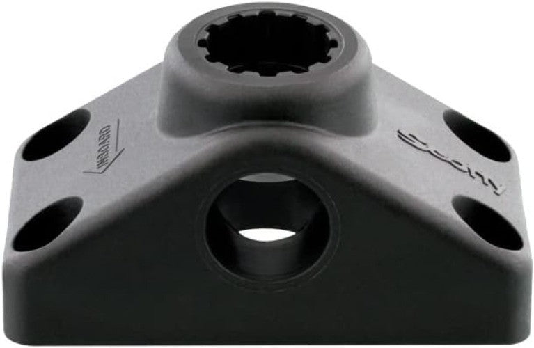 Locking Side Deck Mounting Bracket for Boats - Durable Nylon, Universal Fit