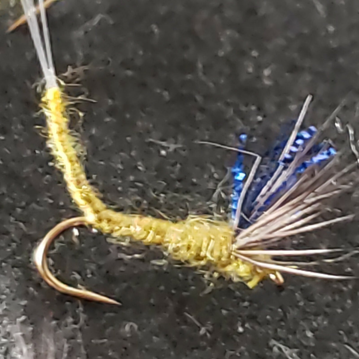 Fly Fishing Flies Size 18 BWO Comparadun Dry Flies - Custom Tied Hi Vis