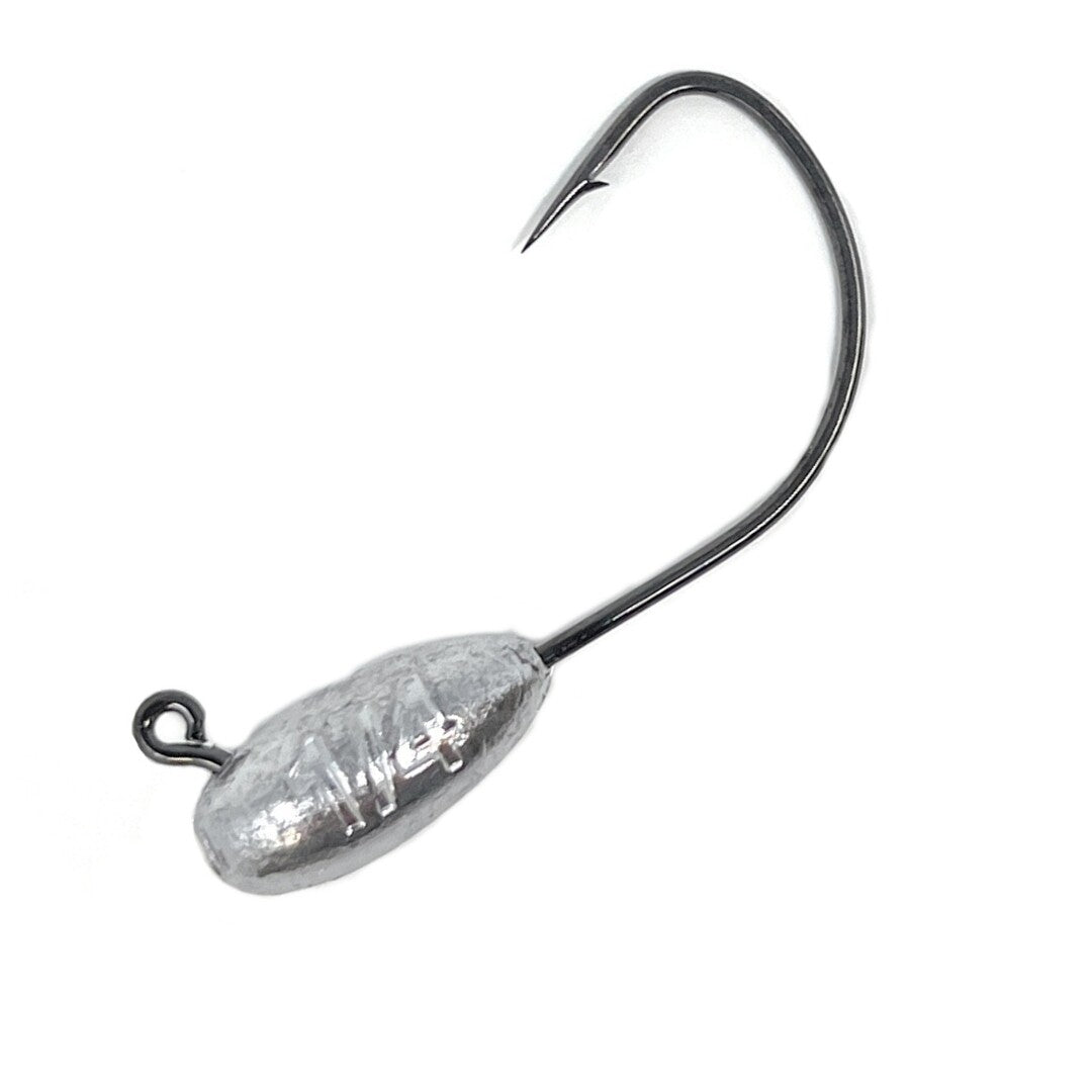 Reaction Tackle Lead Tube Jig Heads 10 Pack Fishing Lures for Bass & Smallmouth