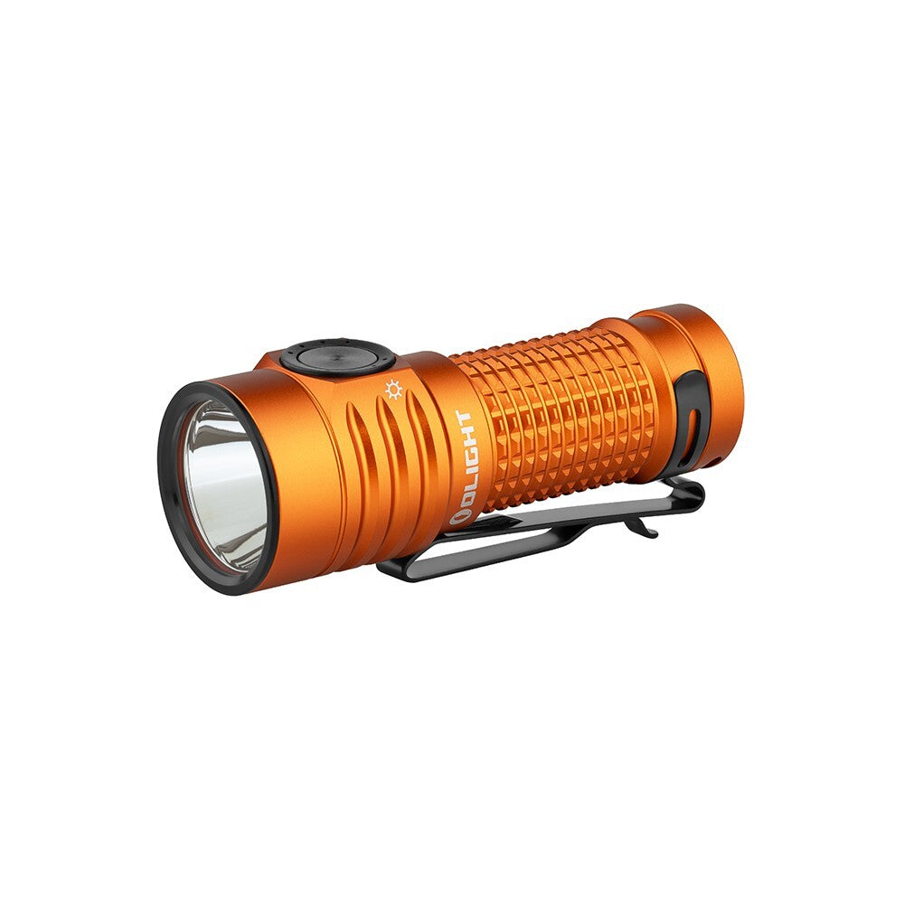 Olight Baton Turbo Orange Compact EDC Flashlight 510m Long Range 1000 Lumens
