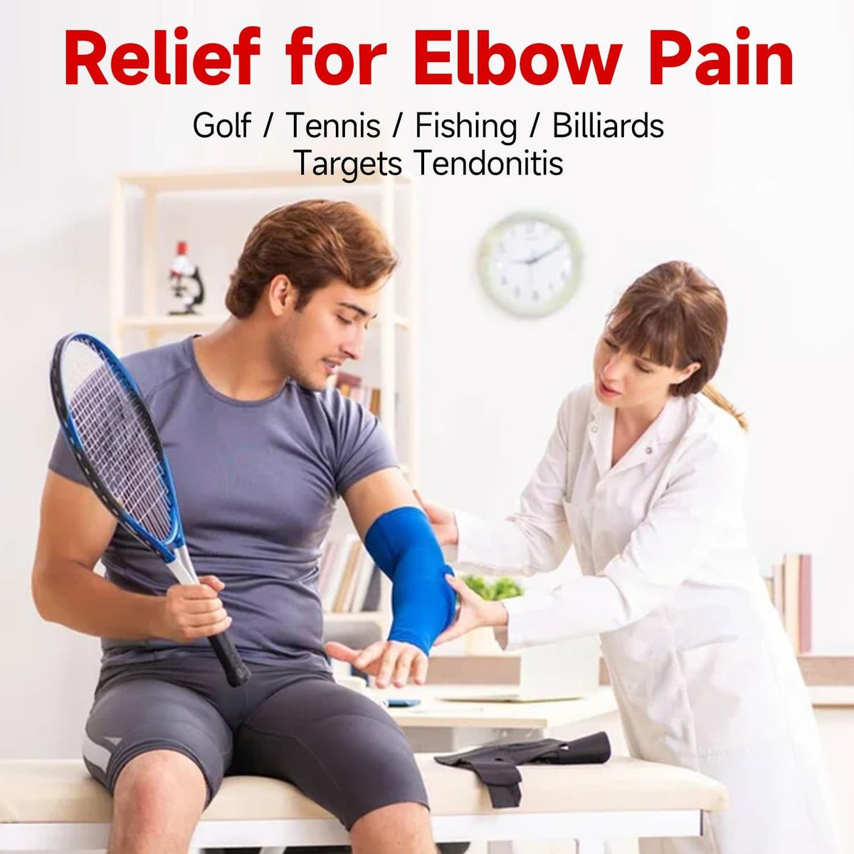 Hand Exerciser Bars Set for Physical Therapy and Strength Training – 4 Color-Coded Resistance Levels