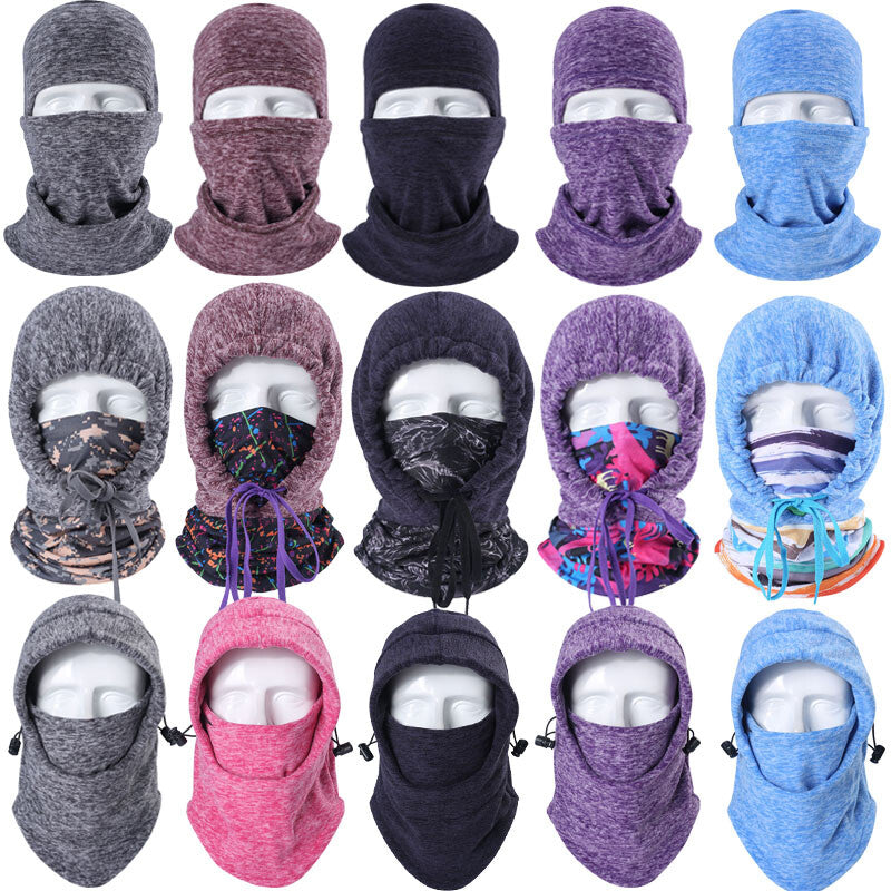 Winter Windproof Balaclava Ski Mask for Men Women Fleece Neck Warmer Face Cover