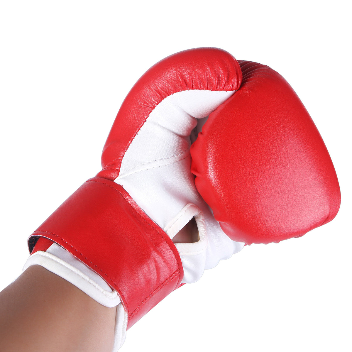Kids Boxing Gloves 4oz PU Leather Sparring Training MMA Gloves for Children 5-10 Years