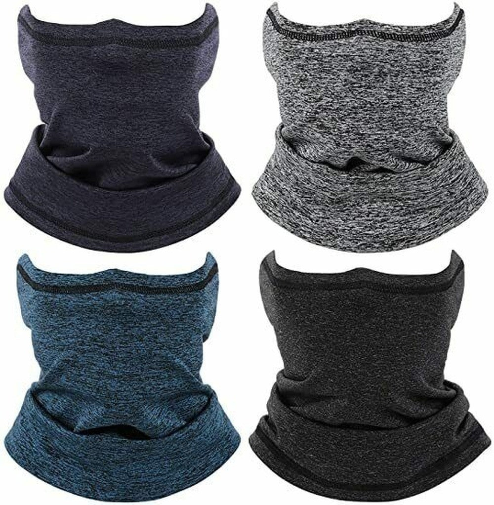 Unisex Winter Fleece Neck Gaiter and Mask for Skiing and Outdoor Activities