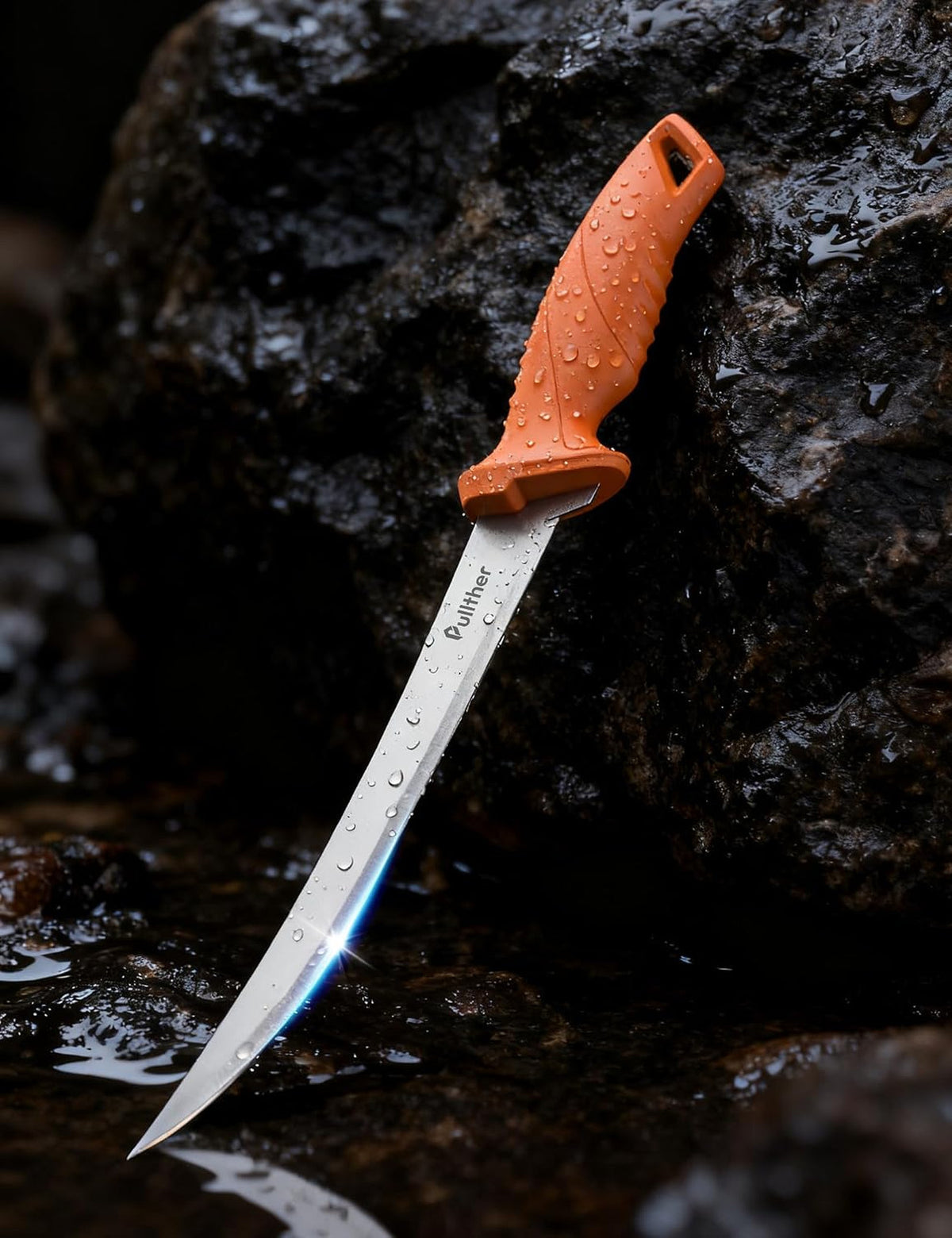 9 Inch Flexible Stainless Steel Fillet Knife for Fish Fishing