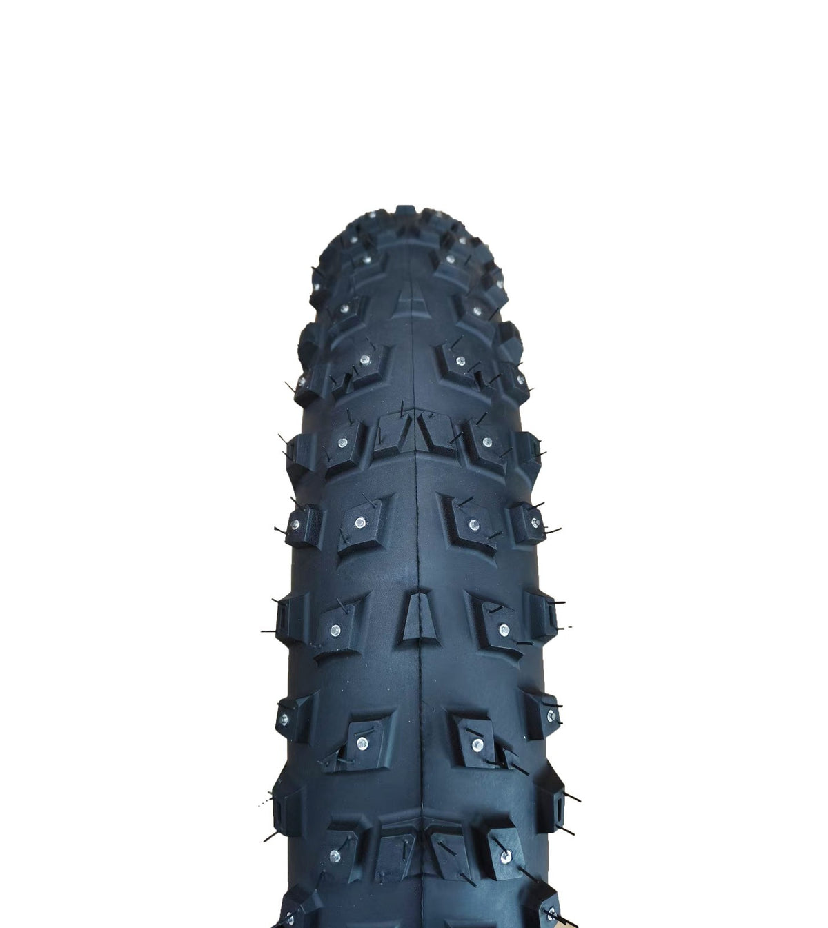 20x4.0 Fat Snow Bicycle Tire with Studded Tread for E-Bikes