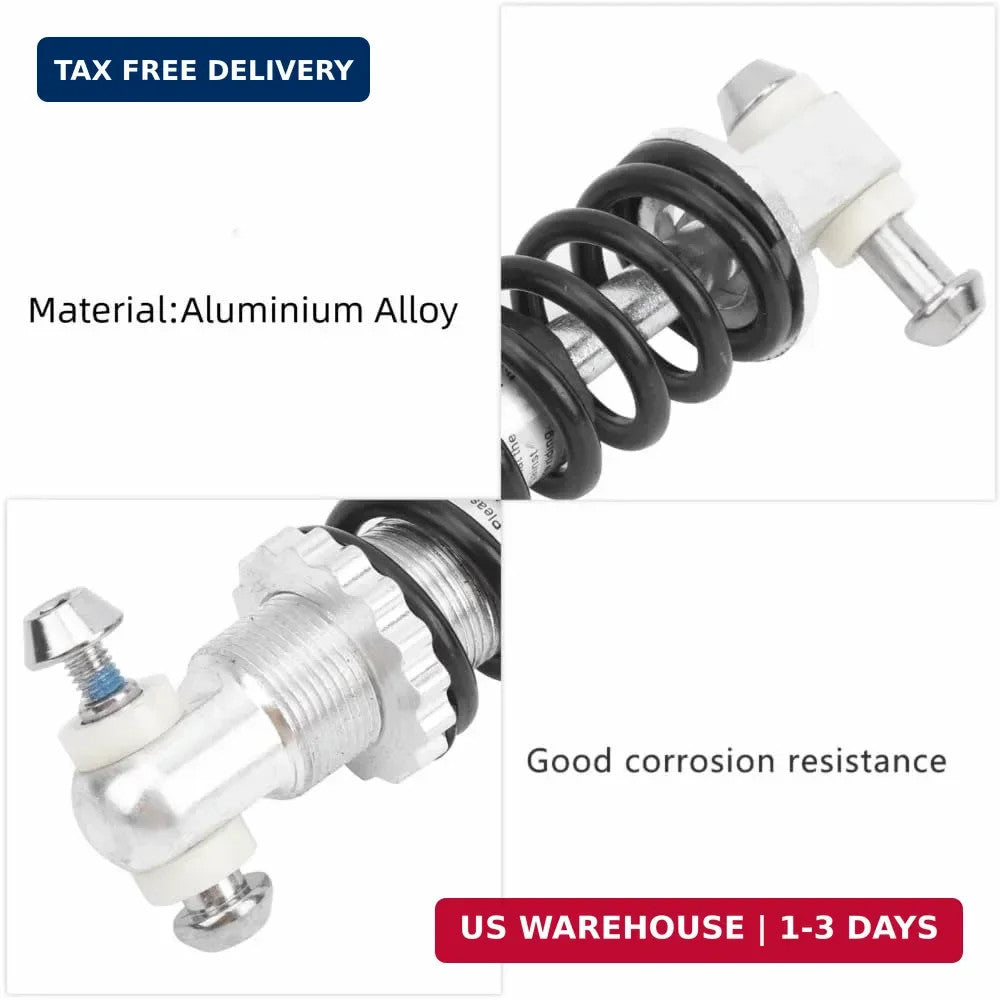 150mm Bike Shock Absorber 300LBS Capacity Aluminum Alloy Rear Suspension