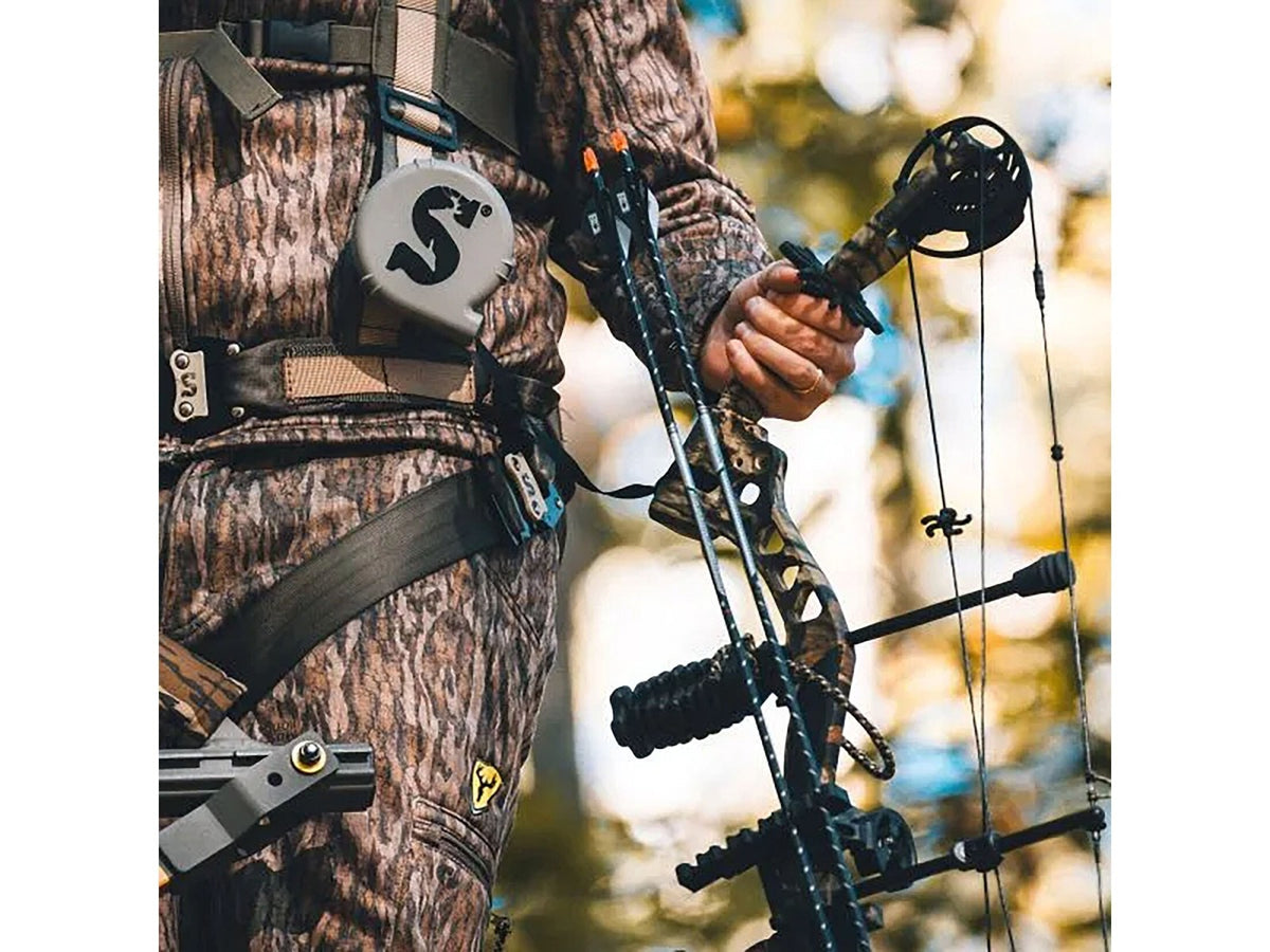 Retractable Gear Hoist Rope with Steel Clip - 30 ft for Hunting & Outdoor Use