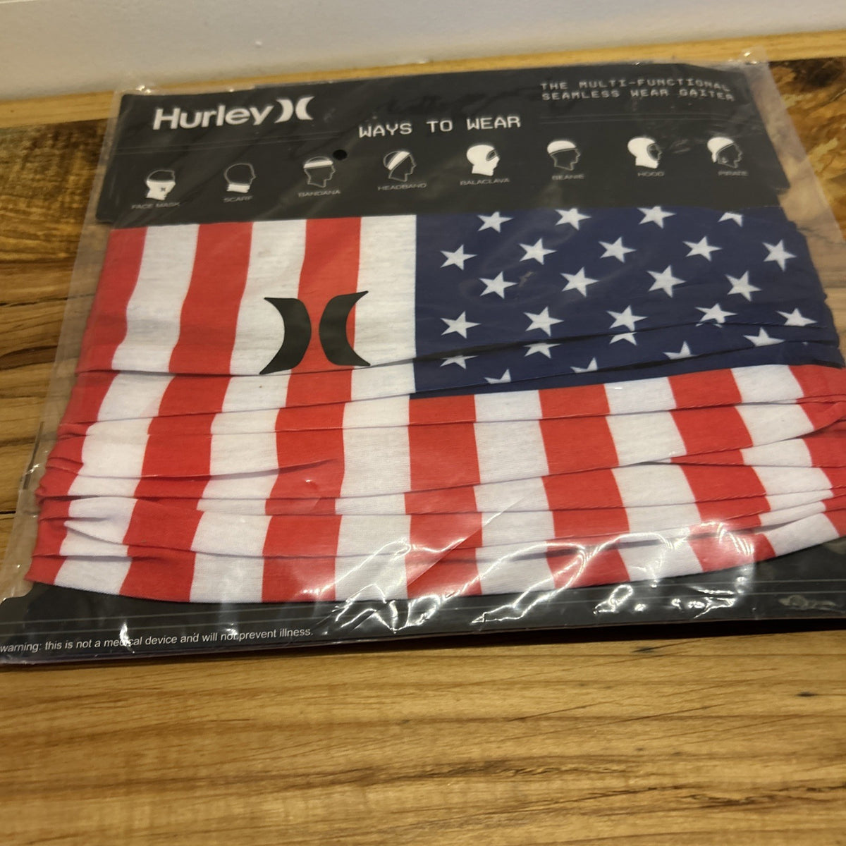 Multi-Function American Flag Gaiter Face Mask Scarf - Seamless Neck Cover
