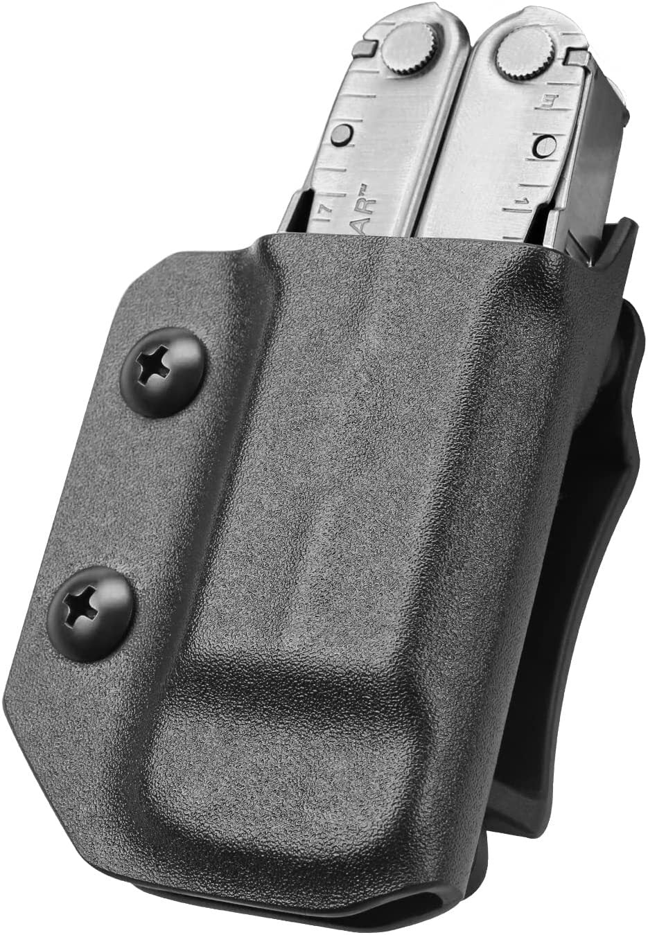 Kydex Sheath for Leatherman Wave & Wave Plus - Multitool Pouch, Adjustable Belt Clip