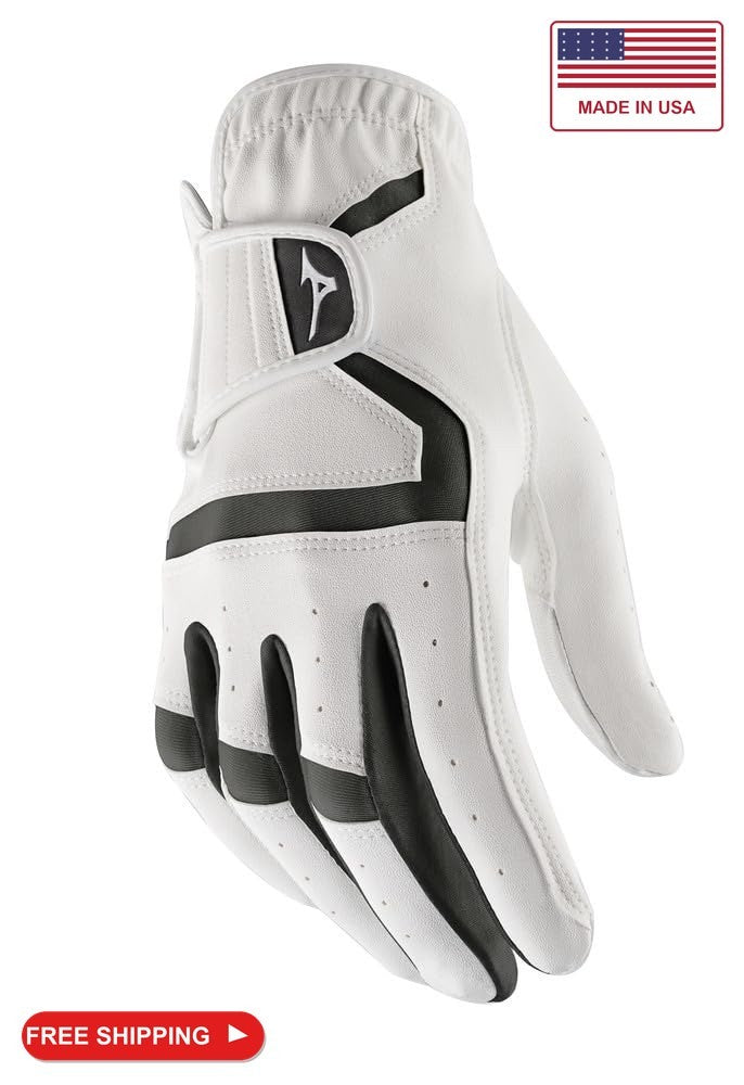 Golf Glove - Mizuno Mens MX Synthetic Leather Right Hand Medium Large
