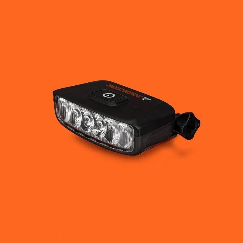 Outboard Helmet Light - Compact MTB Bike Helmet Front Light with USB-C Rechargeable