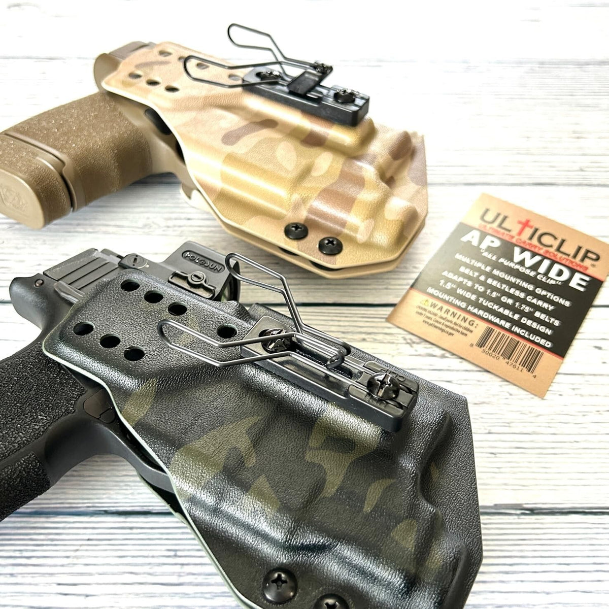 Universal Belt Clip for Holsters and Gear - Wide Mounting Adapter