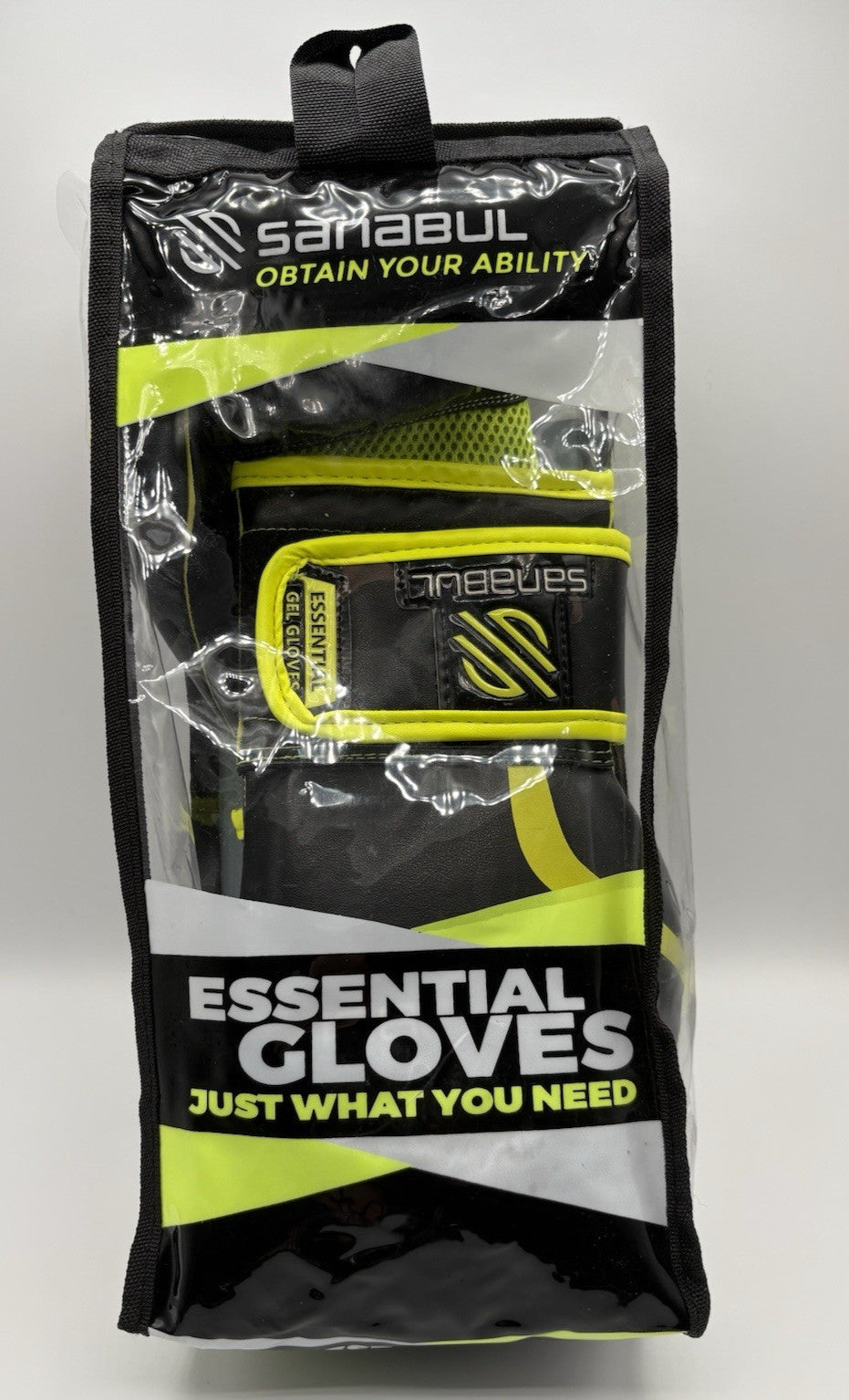 Gel Boxing Gloves 8 oz for Sparring & Training - Yellow & Black