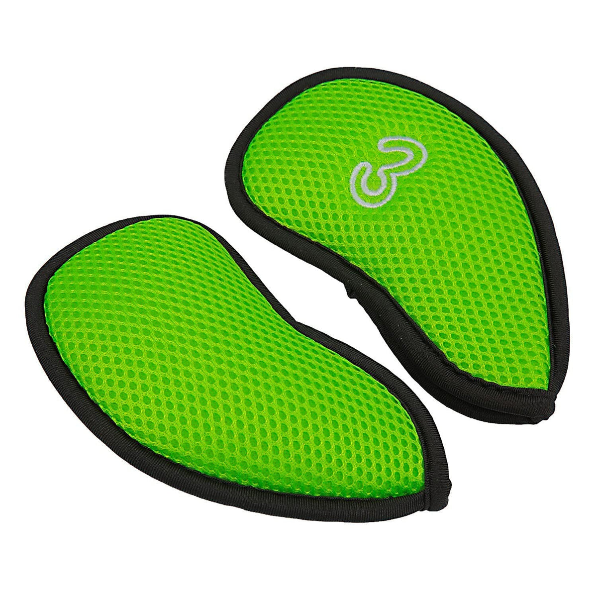 Golf Iron Covers Set - Mesh Head Covers for Most Irons Bright Green