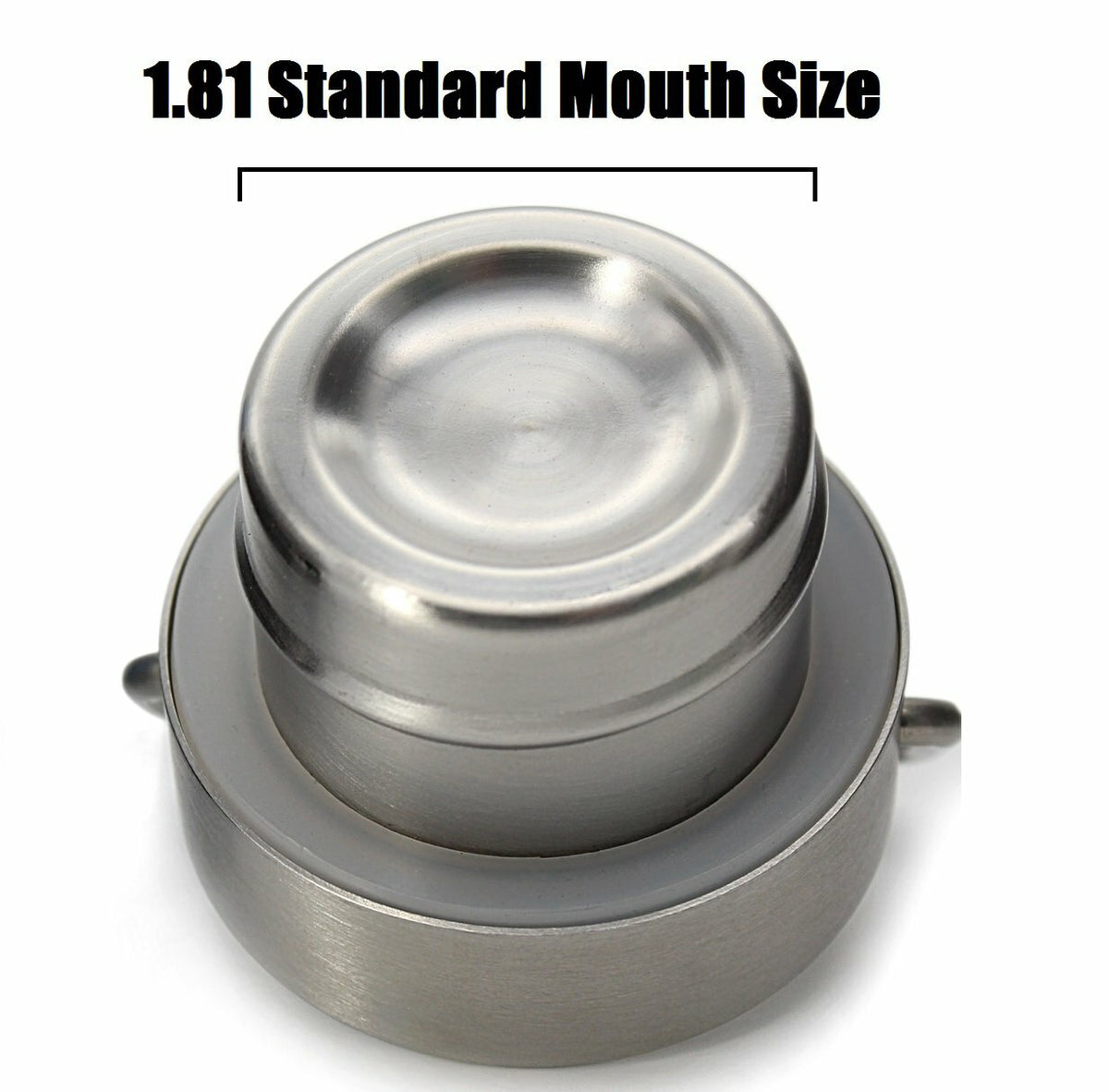 Vacuum Insulated Water Bottle Lid - 1.8 Inch Diameter, Leakproof for Hydro Flask