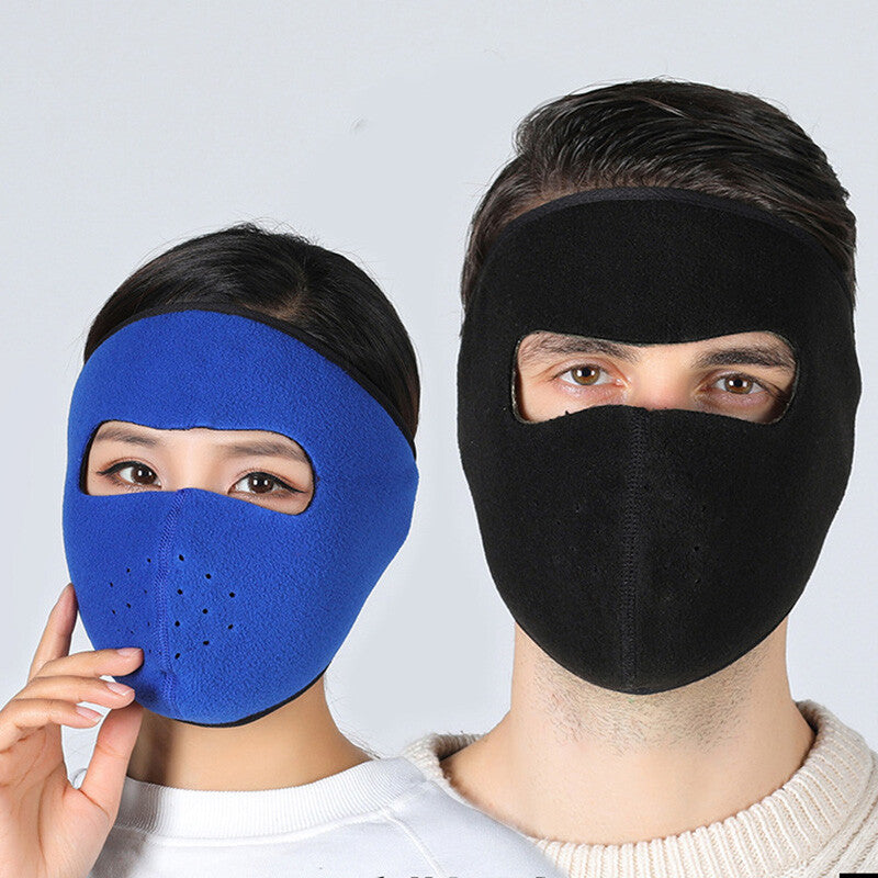 Winter Full Face Mask Thermal Fleece Ski Mask Windproof Neck Warmer