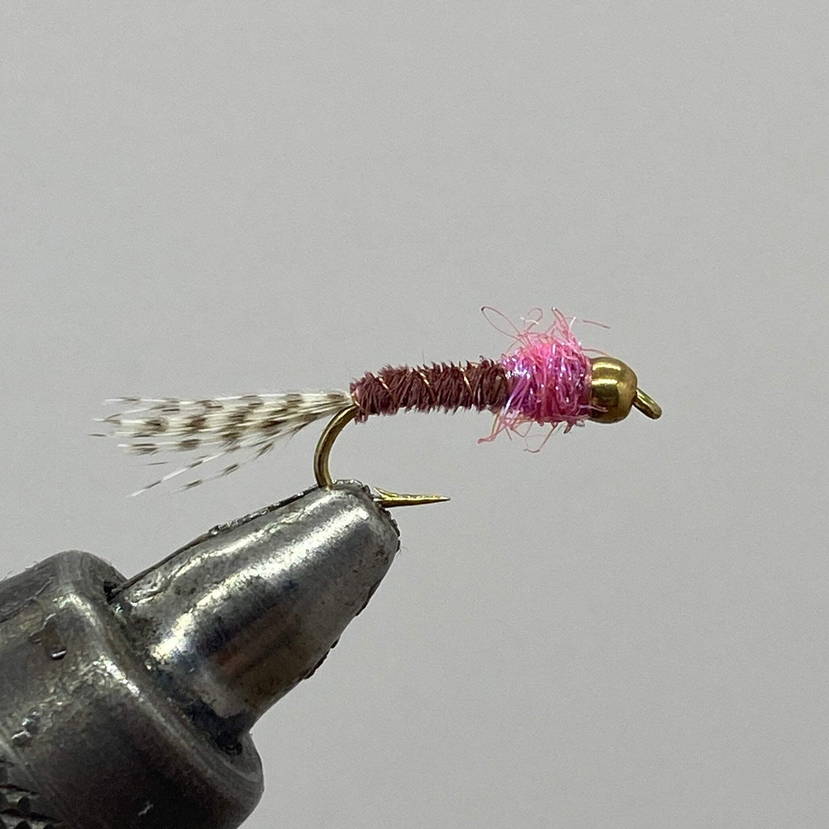 Fly Fishing Flies - Tungsten Beadhead Sparkle Frenchie Pink - Multiple Sizes