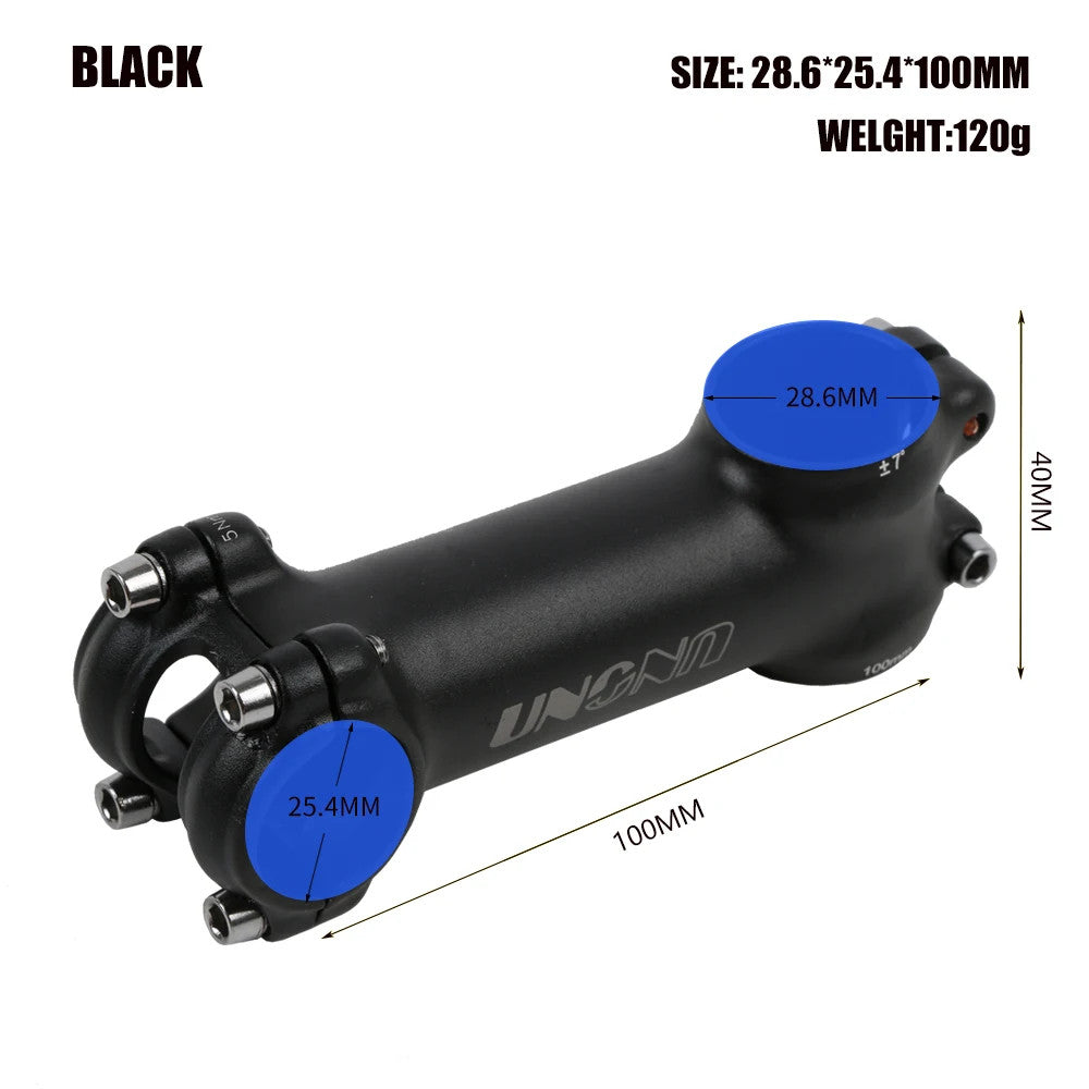 Bike Stem 25.4mm 7° Aluminum Alloy MTB Road Bicycle Handlebar Stem