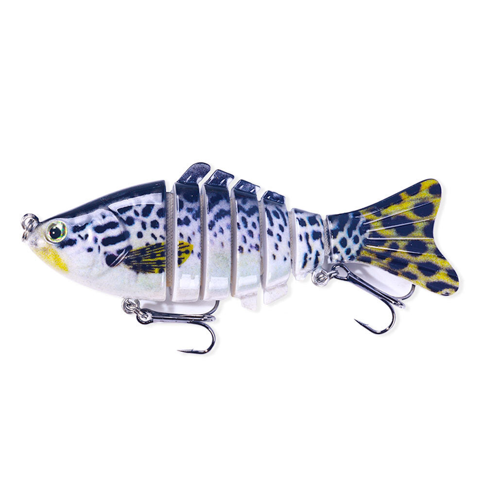 15pcs Multi-Joint Lifelike Fishing Swimbaits for Bass Trout Walleye