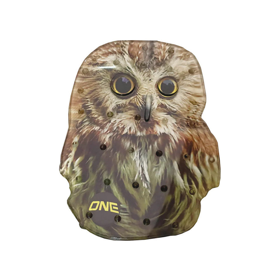 Snowboard Traction Pad Owl Design 5x4 Inch Grippy Rubber Non-Slip