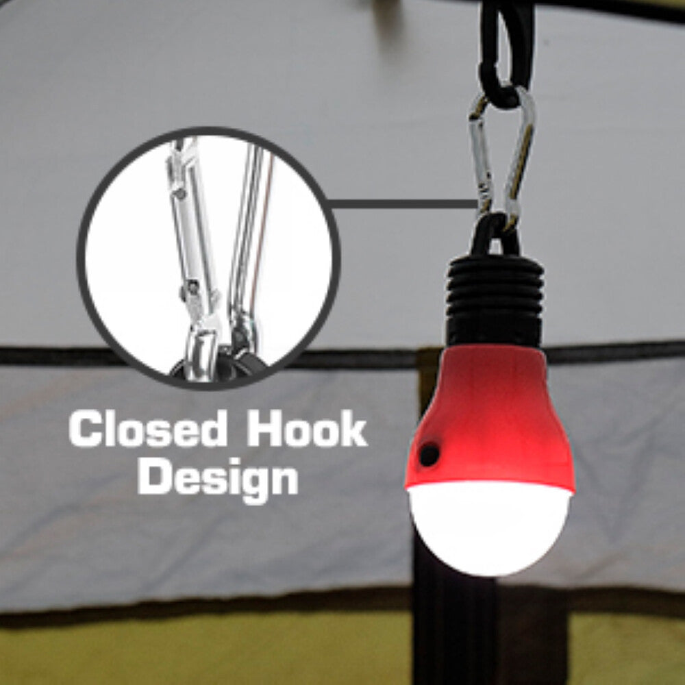 3-Pack Portable Camping LED Lights with Batteries - 3 Lighting Modes