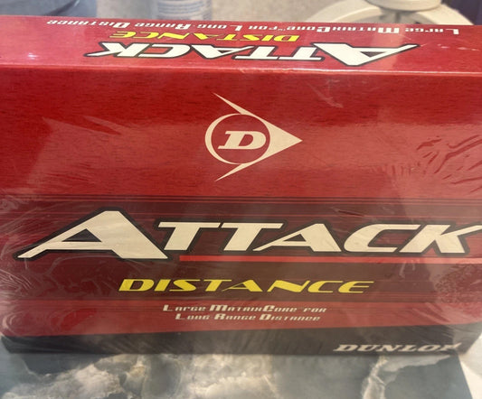 Dunlop Attack Distance 18 Golf Balls Large Matrix Core Long Range