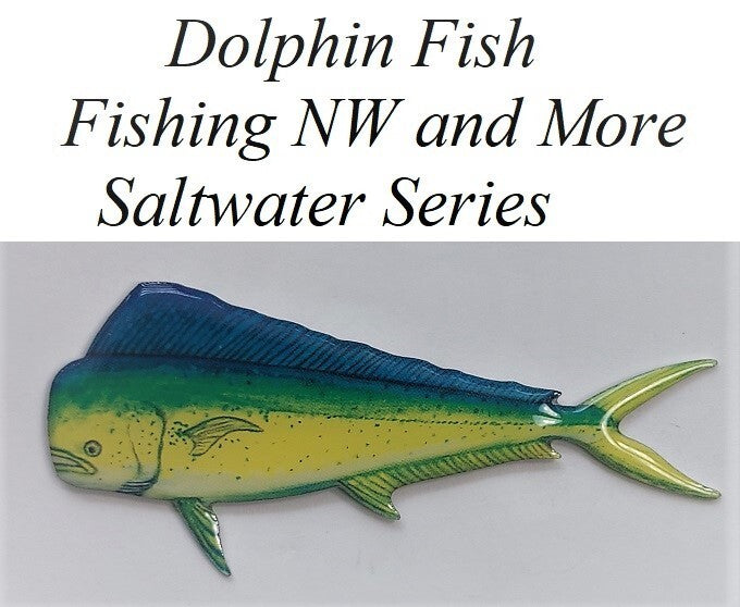 Fishing Pin - Saltwater Series Lapel & Hat Pin for Outdoor Enthusiasts