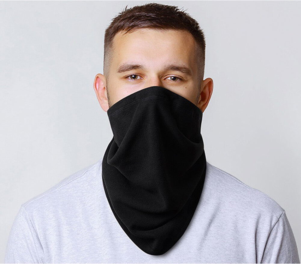Winter Neck Gaiter Warmer Windproof Fleece Face Mask Scarf Cover for Men Women