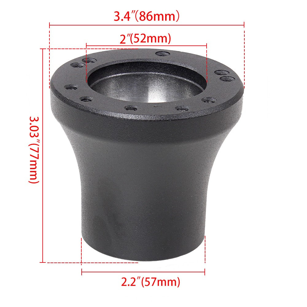 Universal Golf Cart Steering Wheel Hub Adapter 5 & 6 Hole Fit Yamaha G1-G29