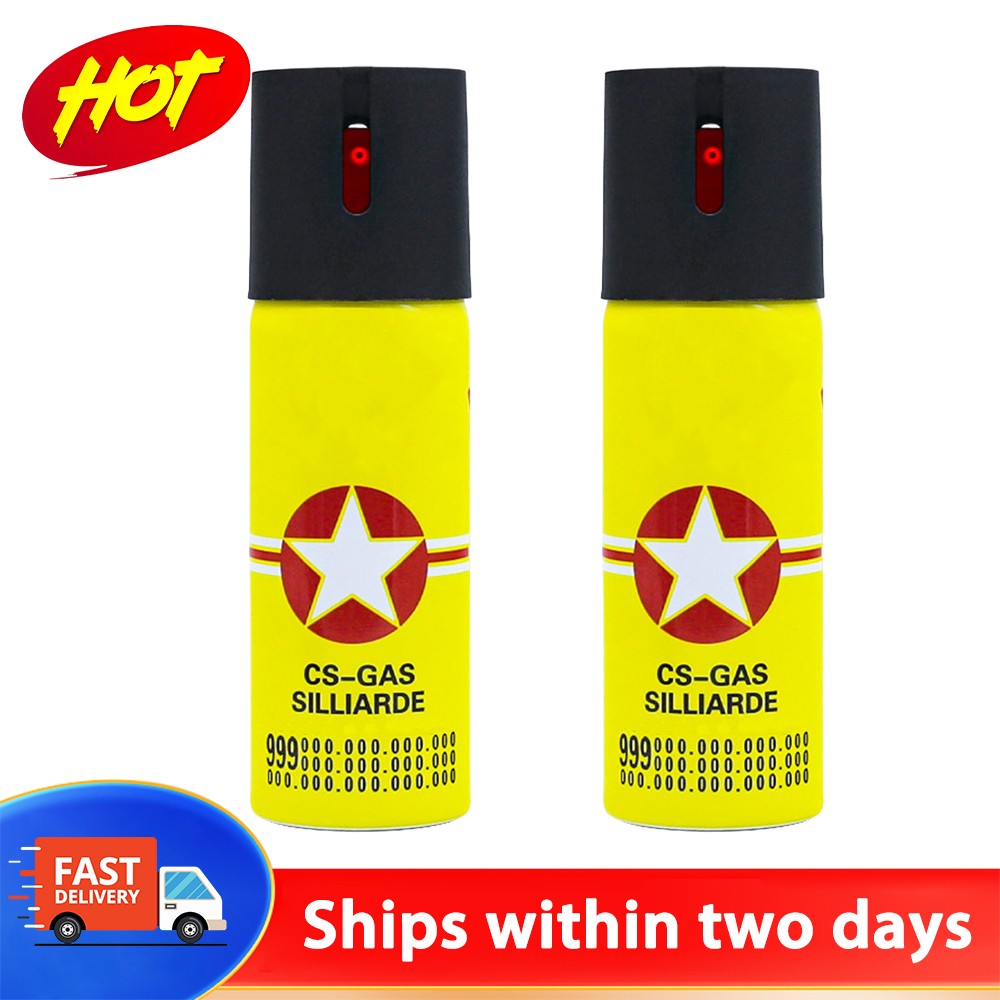 Keychain - Maximum Strength OC Spray, 10ft Range, 25 Bursts