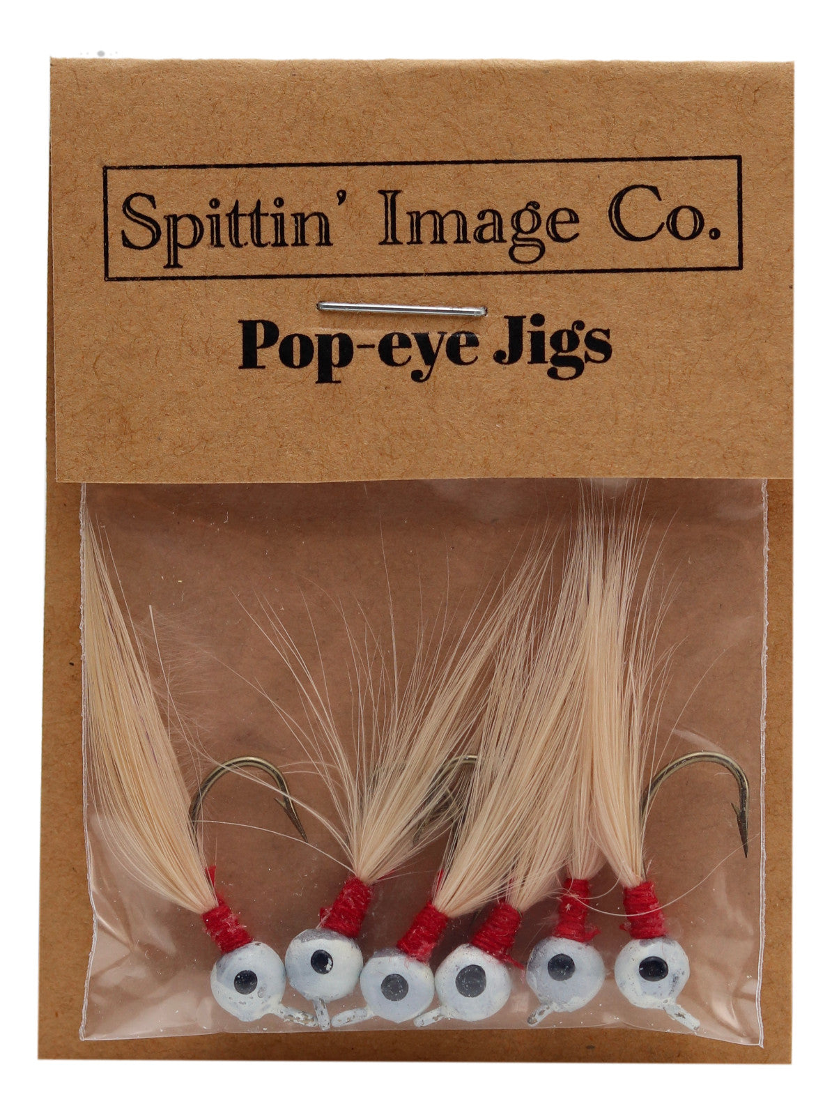 Artificial Fishing Jigs - 1/20 oz Flies with Hand Tied Feathers - 6 Pack