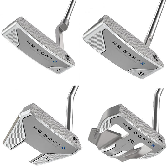 Golf Putter Set with Adjustable Length & Head Shapes | Right/Left Hand