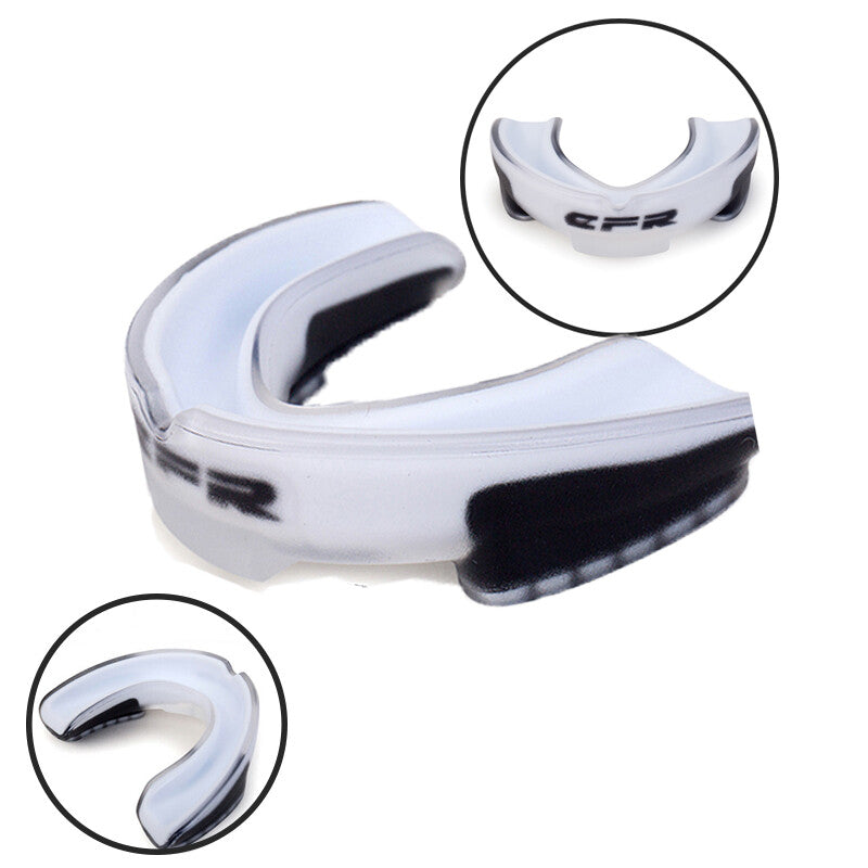 Adult Boxing Mouth Guard Teeth Protector MMA Sports Mouthpiece with Case