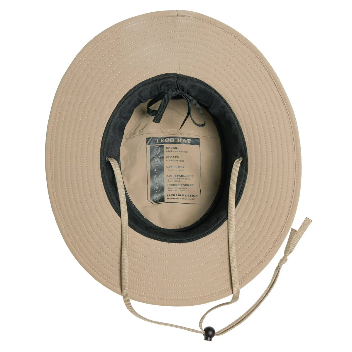 Men's Sun Protection Sun Hat UPF 50+ Quick Dry Packable Outdoor Cap