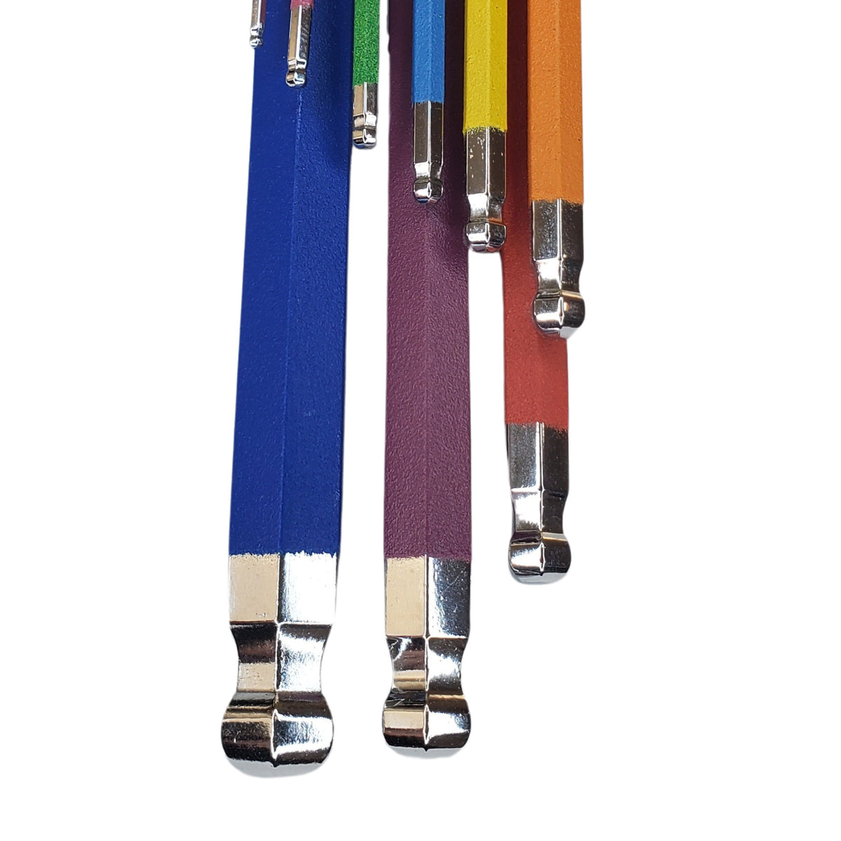 Colorful Rainbow Bicycle Multi-Tool Set with Torx and Allen Keys - Durable Cycling Wrench