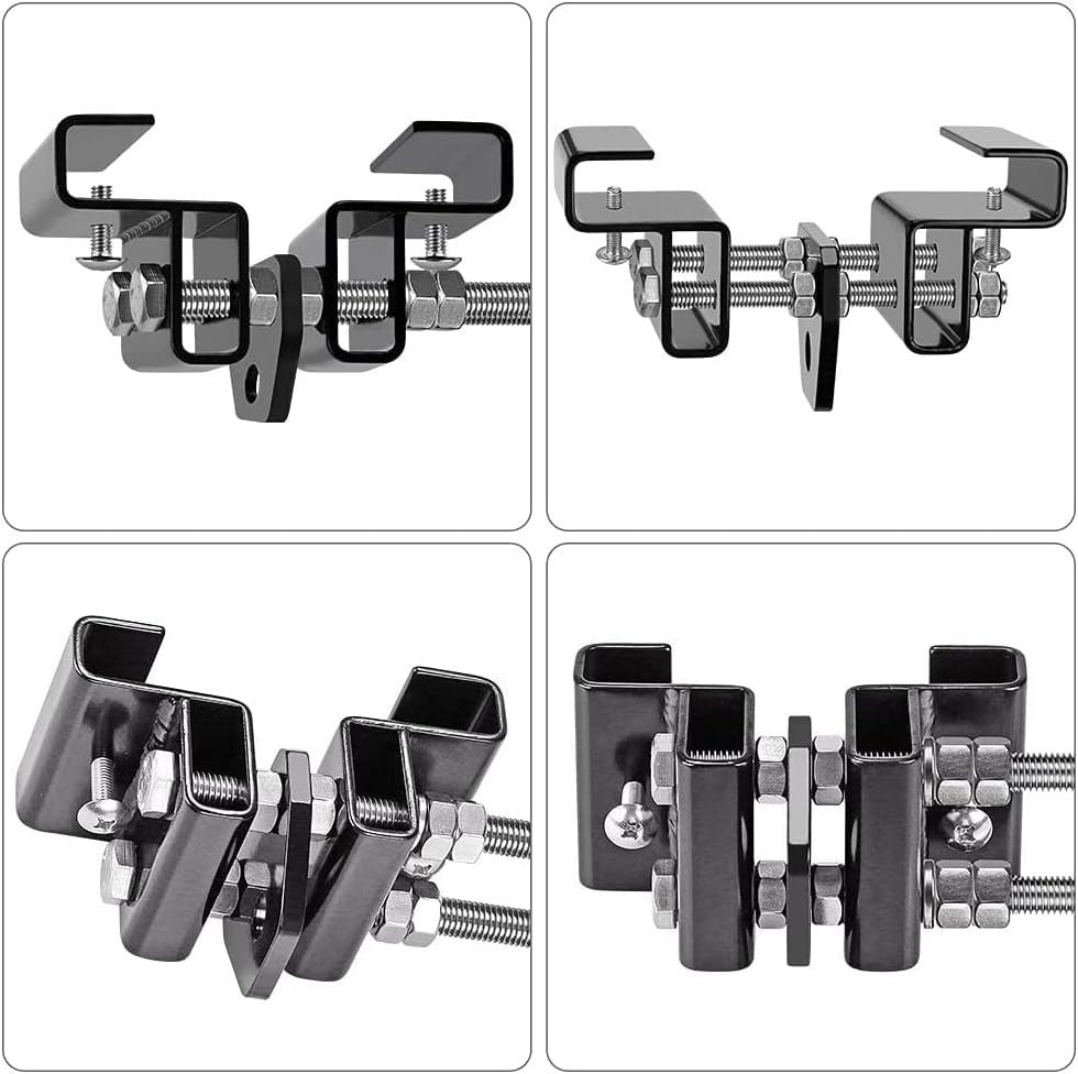Heavy Bag Hanger for I Beam - Adjustable Steel Mount Supports Up to 900 LBS