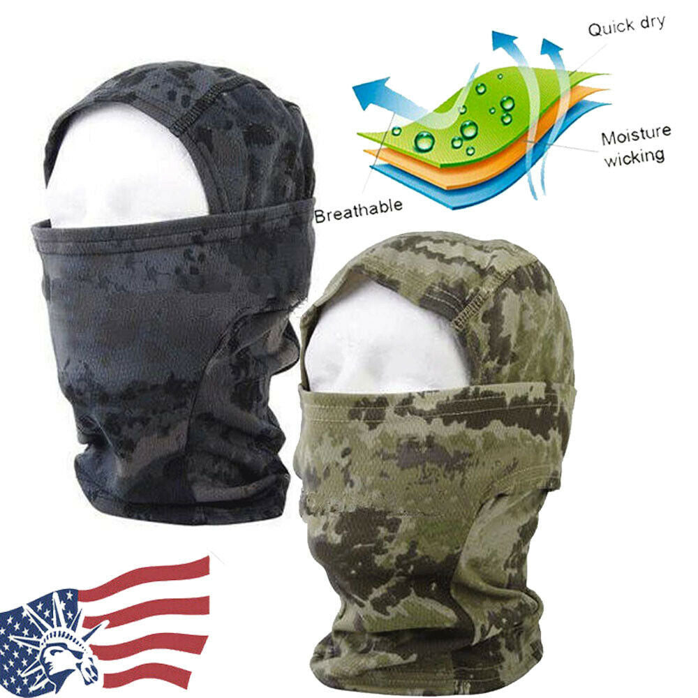 Tactical UV Protection Face Mask Balaclava for Outdoor Activities