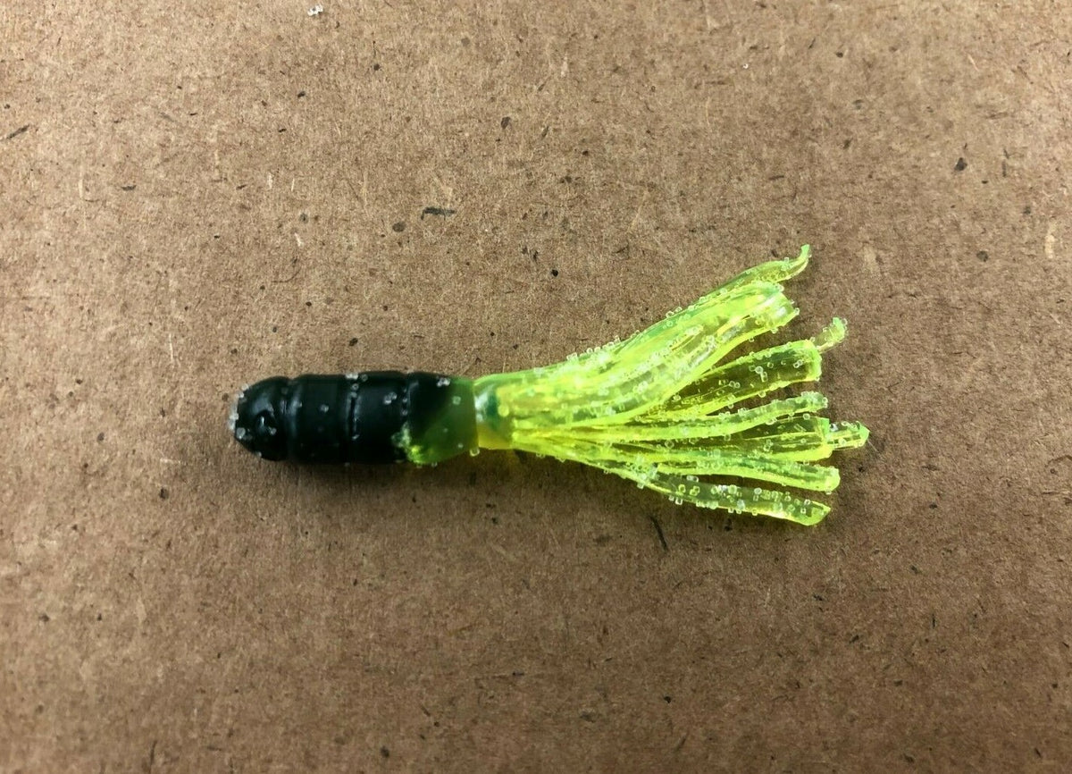 Bulk 500 Crappie Tube Jigs - 2 Inch Soft Plastic Fish Baits, USA Made