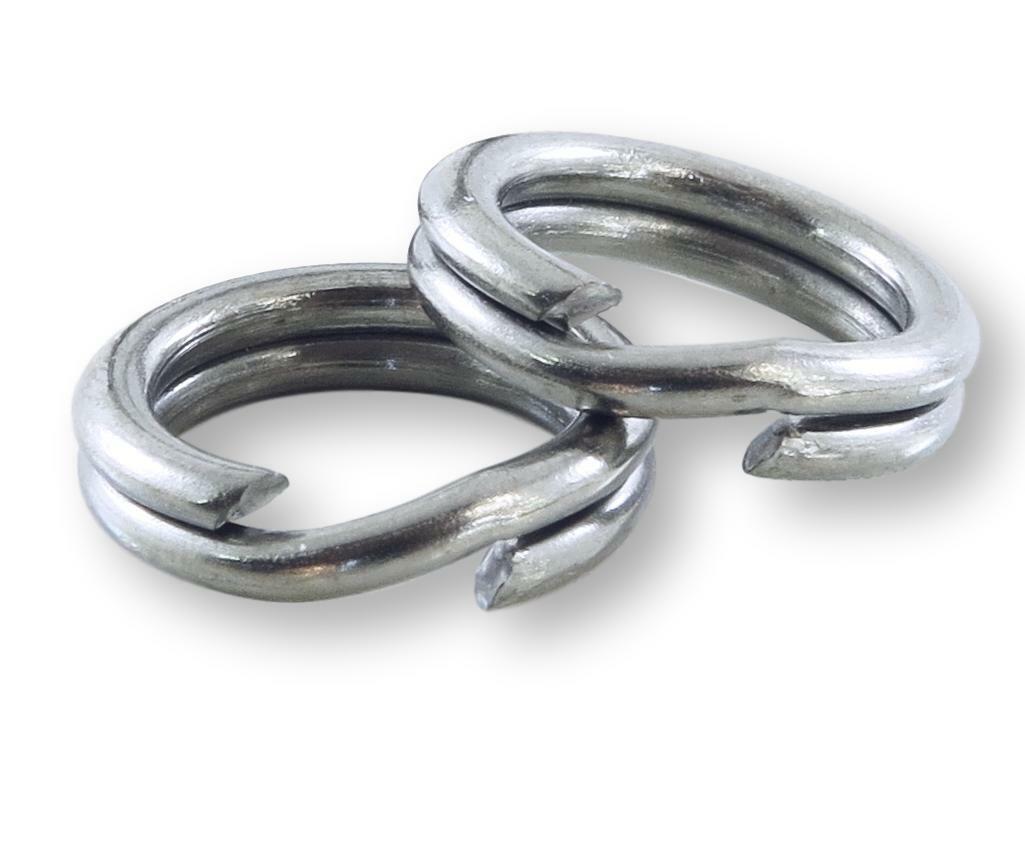 Heavy Duty Stainless Steel Split Rings Pack - Size #3, 1000 Count, USA Made