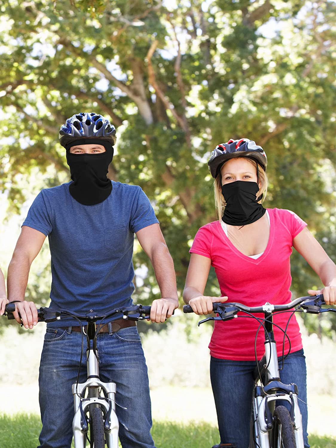 3-Pack Balaclava Face Cover Mask for Cold Weather Motorcycle Skiing UV Protection